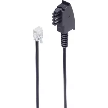 Cavo telefonico ShiverPeaks BS70000-3 3 m nero TAE F RJ-11