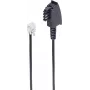 Cavo telefonico ShiverPeaks BS70000-3 3 m nero TAE F RJ-11