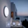 Lampada LED con sensore PIR MACLEAN MCE525 W — lampada LED da esterno con sensore di movimento