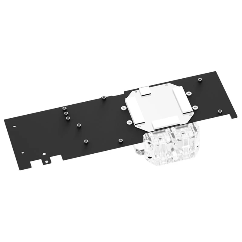 Backplate Barrow attivo per RTX 3080/3090 Gaming OC RGB — acrilico, modello BS-GIG3090-PA2 B