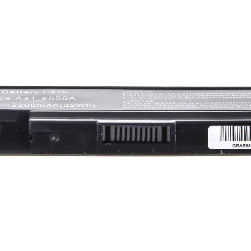 Batteria Green Cell AS58 per laptop ASUS — Li-Ion 2200 mAh, 14.4 V, 4 celle, nero