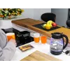 Lafe Essential XL CEG016 bollitore elettrico in vetro, 2 l, 2200 W, nero