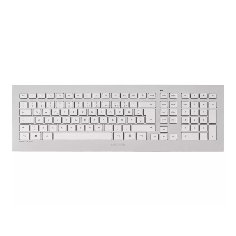 CHERRY DW 8000 tastiera mouse inclusi ufficio RF wireless francese argento, bianco