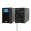 Qoltec 53042 UPS (gruppo di continuità) doppia conversione (online) 1 kVA 800 W 2 uscite AC