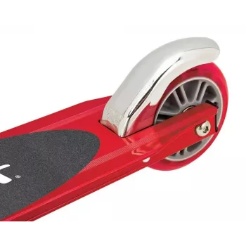 Monopattino Razor S Kids — telaio in metallo, per bambini dai 5 anni, nero/rosso, 2,43 kg, dimensioni 595×155×115 mm