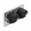 Presa a muro DeLOCK 2 vie con 4 porte USB 2 x 2,8 A