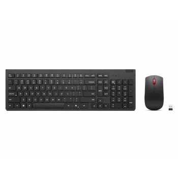 Lenovo tastiera e mouse wireless nero