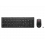 Lenovo tastiera e mouse wireless nero