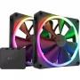 Ventola NZXT F140 RGB DUO 14 cm nero 500-1800 RPM 2 pz