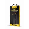 Adattatore grafico USB Gembird A-CM-DPM-01 con USB-C, supporta fino a 3840×2160, USB 2.0 / 3.2 Gen 2, nero, cavo 2 m