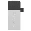Transcend JetFlash Mobile 380 - Chiavetta USB - 16 GB - USB 2.0 - argento (TS16GJF380S)