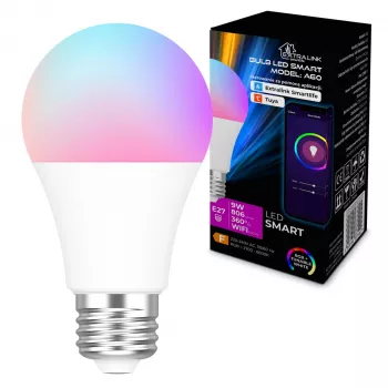 Extralink Smartlife Lampadina LED, E27 A60, 2700-6500 K, WLAN, 220–240 V
