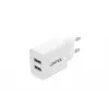 Unitek P1113A-EU - caricabatterie 2X USB-A, 12W, bianco