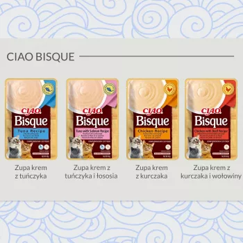 INABA Ciao Bisque tonno - snack per gatti - 40 g