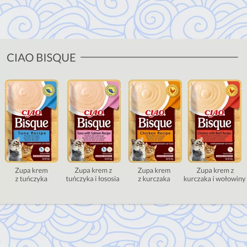 INABA Ciao Bisque tonno - snack per gatti - 40 g