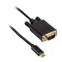Cavo adattatore USB Type-C VGA Akasa AK-CBCA17-18BK