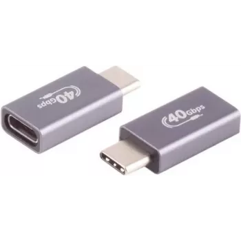 Adattatore USB-C ShiverPeaks Pro 4.0 Metal, USB-C a USB-C, case in metallo
