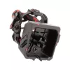 Keycap in alluminio ZOMOPLUS stained torture tool - nero/rosso