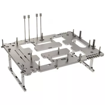 Case benchtable Streacom BC1 V2 – chassis aperto per test/bench, titanio