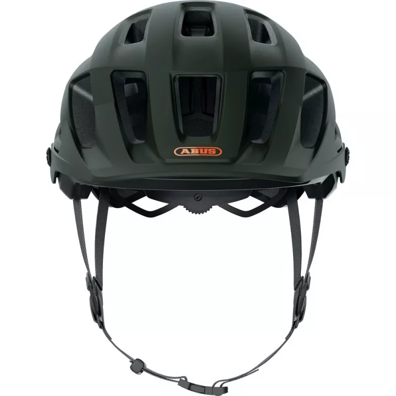 Casco aperto ABUS Moventor 2.0 verde costruzione In-Mold finitura opaca
