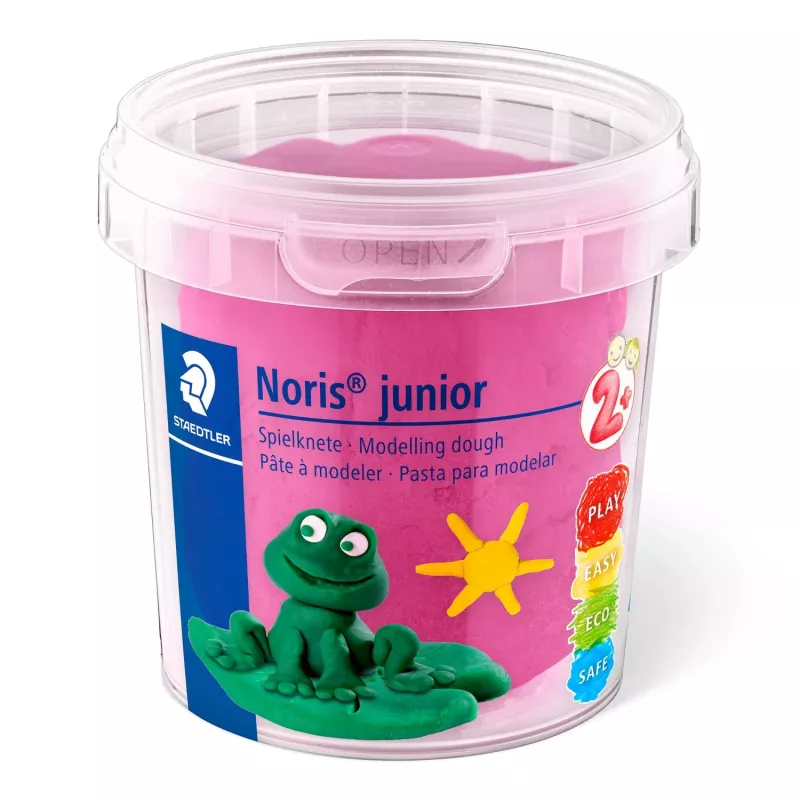 Pasta modellabile Staedtler 813F SLE — colori neon verde, arancione, rosa, giallo, 1 pezzo