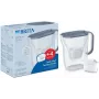 Caraffa filtrante BRITA Style Essential grafite con 4 filtri MAXTRA Pro, serbatoio 2,4 L, 1,4 L filtrati