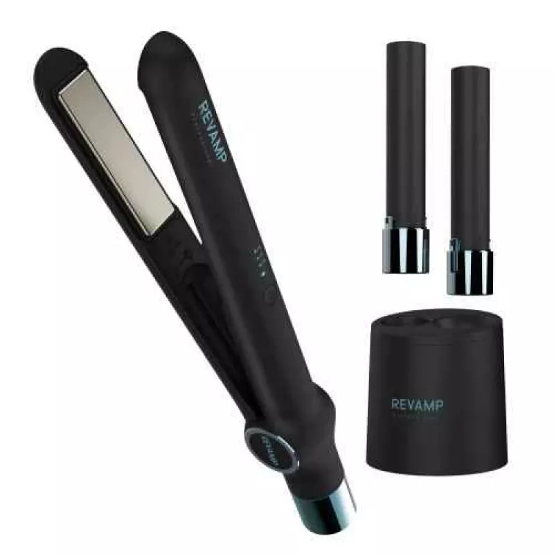 Piastra per capelli Revamp ST-2750-EU2 senza fili piastre in ceramica Progloss
