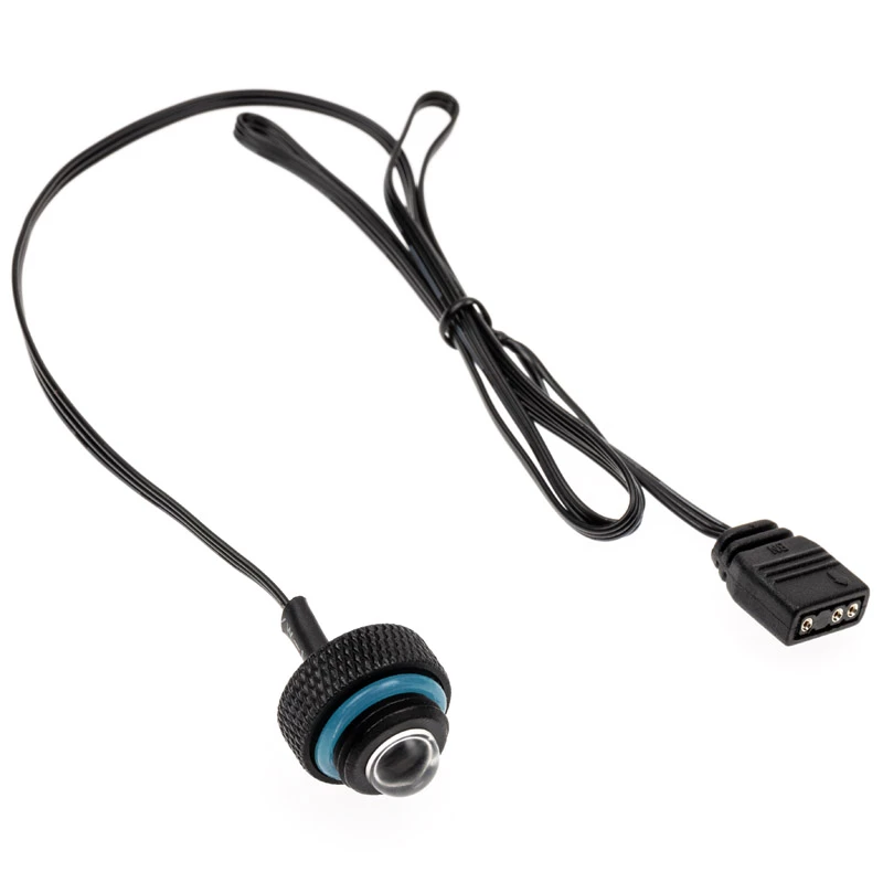 Tappo di chiusura LED ARGB XSPC, G1/4, 5V 3Pin - nero
