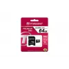 Memoria flash Transcend 64GB MicroSDXC Classe 10 con adattatore