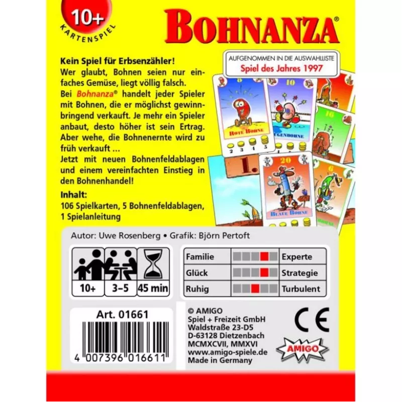 Bohnanza, gioco di carte
