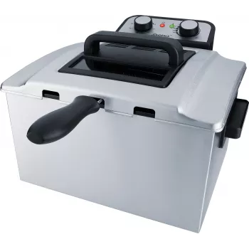 Friggitrice Steba DF 300 Double 5 L 3000 W nero acciaio inox