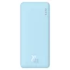 Powerbank portatile Baseus Airpow 10000 mAh, 20W, LiPo, USB-C + USB-A, blu