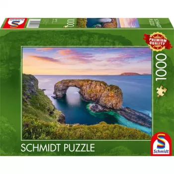Puzzle Schmidt Spiele 59772 — 1000 pezzi — Irlanda Co Donegal Fanad Great Pollet Sea Arch