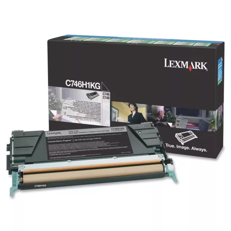 Cartuccia toner Lexmark C746H1KG nero 10000 pagine
