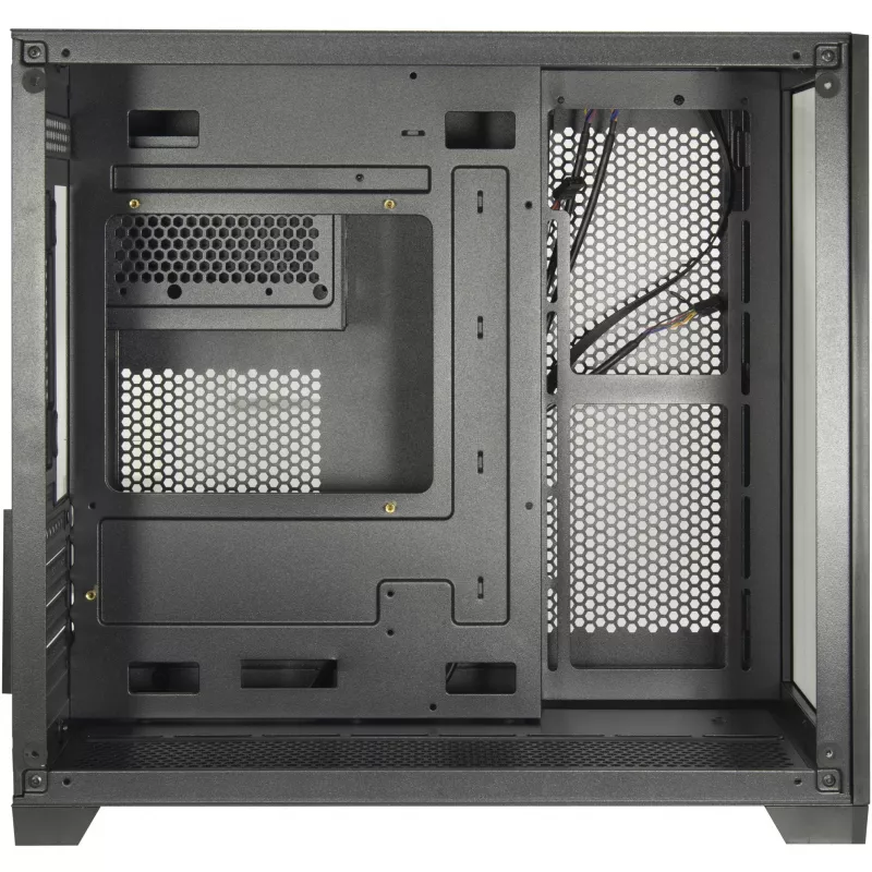Case PC Inter-Tech C-501 Aspect midi tower nero