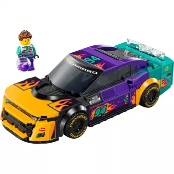 Giocattolo da costruzione LEGO Speed Champions 76935 NASCAR Next Gen Chevrolet Camaro ZL1, 328 pezzi, 1 minifigure, età 9+