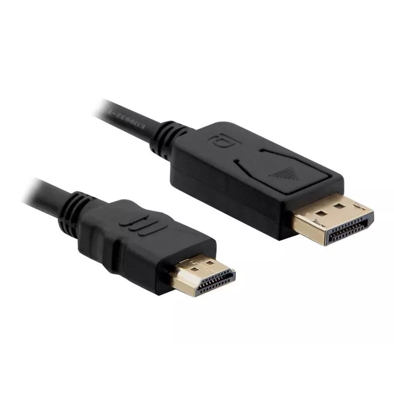 Cavo Delock DisplayPort 1.1 maschio > High Speed HDMI-A maschio passivo 3 m nero (82435)