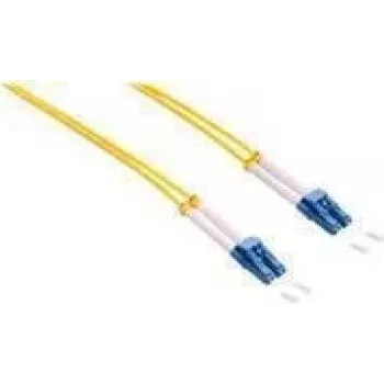 LogiLink - cavo patch - LC monomodale (M) su LC monomodale (M) - 15 m - fibra ottica - duplex - 9/125 micrometri - OS1/OS2 - privo di alogeni - giallo