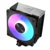 Dissipatore CPU ad aria MODECOM Volcano 0C T701 ARGB 12 cm nero