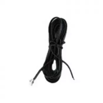Cavo telefonico Helos 014050 3m nero trasparente