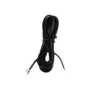 Cavo telefonico Helos 014050 3m nero trasparente