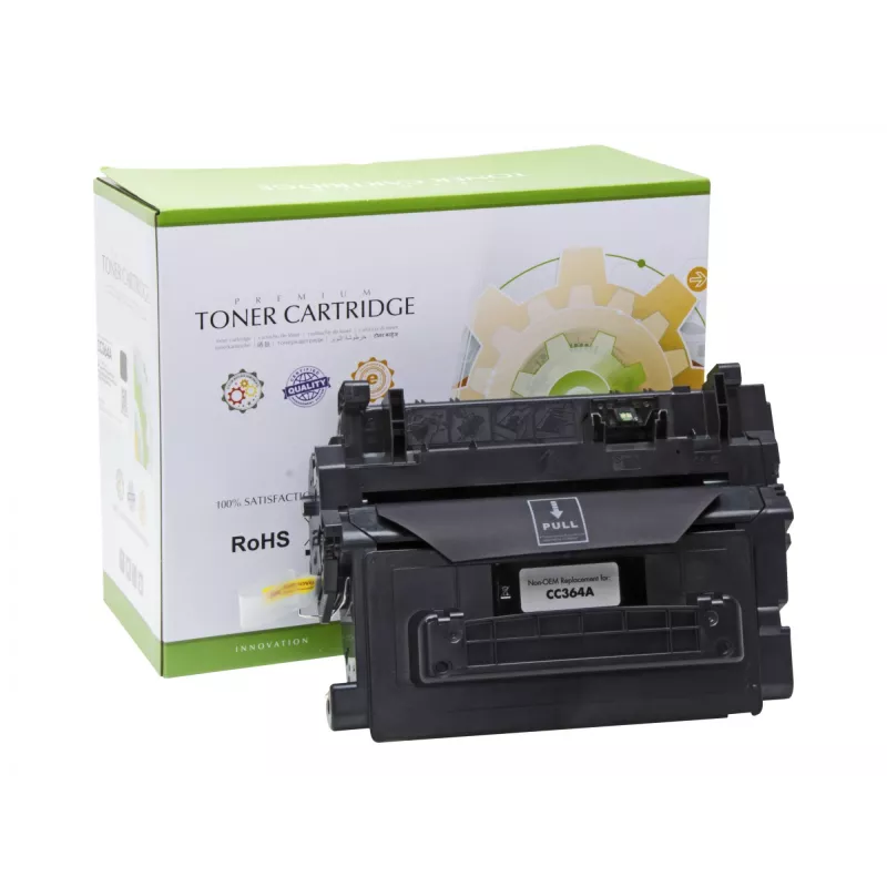 Cartuccia toner STATIC compatibile con HP CC364A nero compatibile 10.000 pagine