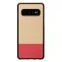 Custodia per smartphone man and wood per Galaxy S10 — miss match nero