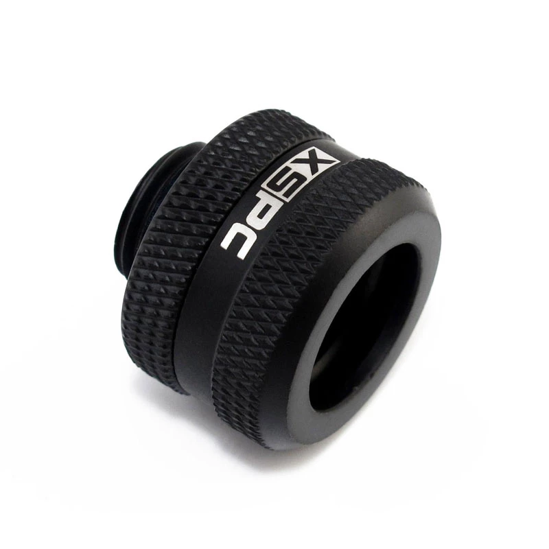 Connettore XSPC G1/4 per hardtube 14 mm, nero opaco - 8 pz.