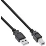 InLine Cavo USB 2.0 da A a B, nero, confezione bulk da 70 pezzi (B-34502X)