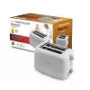 Esperanza EKT002 Ciabatta tostapane, 2 fessure, 600 W, bianco