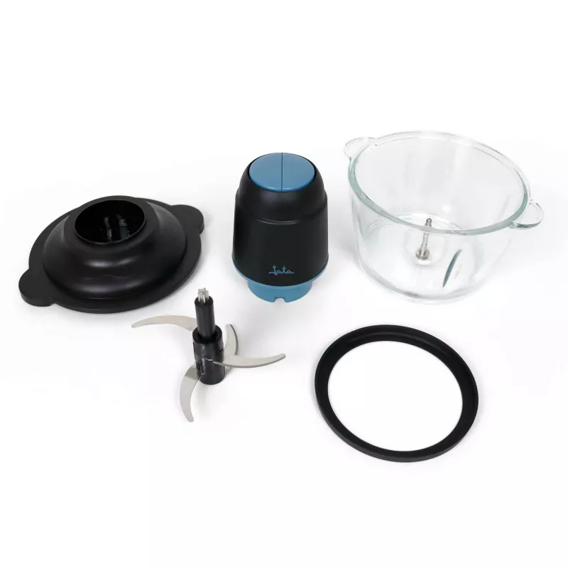 Tritatutto elettrico JATA JEPC1250 1,5L 400W nero trasparente