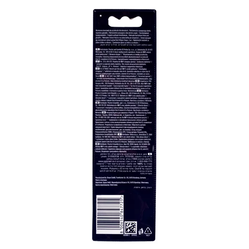 Oral-B EB50RX-2 CrossAction Testine di ricambio, 2 pezzi