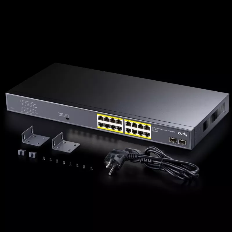 Switch di rete Cudy GS1020PS2 Gigabit Ethernet 16 porte PoE