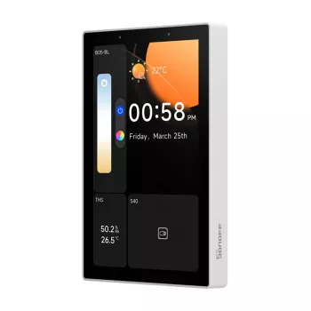 Pannello di controllo intelligente Sonoff NSPanel Pro – Wi-Fi, Bluetooth, Zigbee, interfaccia smart home da parete